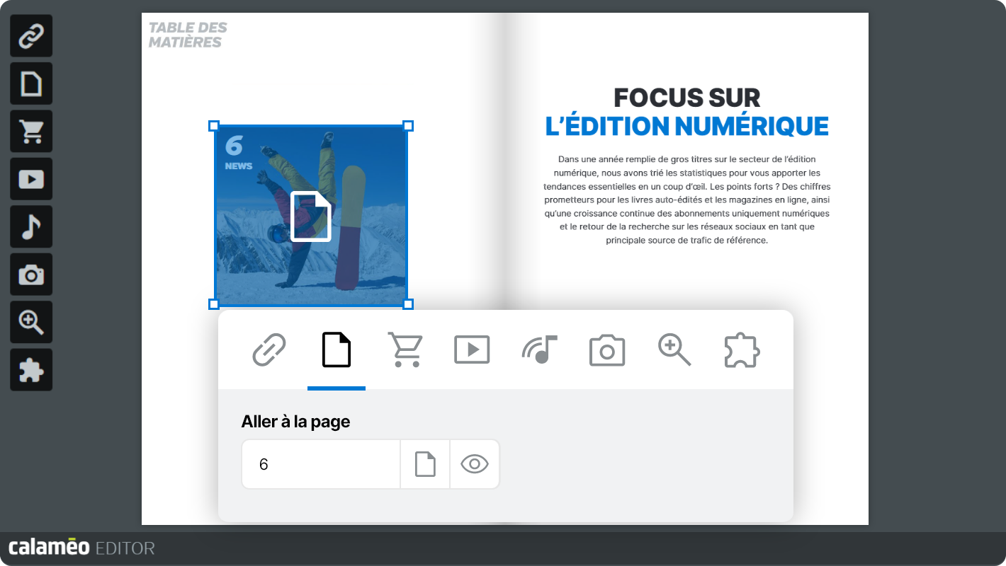 Ajoutez des médias